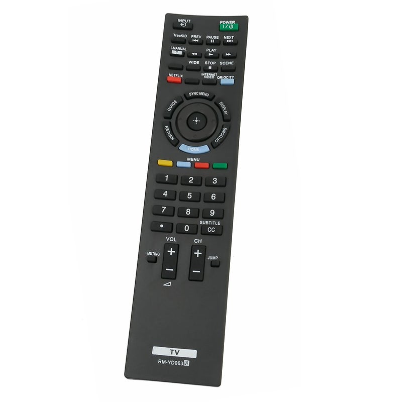 ZdalaMit RM-YD063 Replaced Remote fit for Sony TV KDL-32EX520 KDL-32EX521 KDL-32EX523 KDL-40EX520 KDL-40EX521 KDL-40EX523 KDL-40EX620 KDL-40EX621 KDL-46EX520 KDL-46EX521 KDL-46EX523 KDL-46EX620 KDL-46EX621 - Image 2
